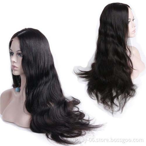 New Arrival Best Selling Hair Products Grade 10A Brazilian Remy Hair Body Wave 360 Lace Frontal Wig